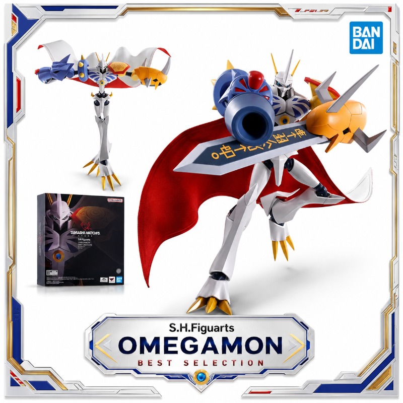 Bandai Tamashii Nations S.H.Figuarts - バンダイオリジナル SHFiguarts オメガモンベストセレクション魂ネイションズストア限定デジモンアクションフィギュアロボット模型玩具ギフト