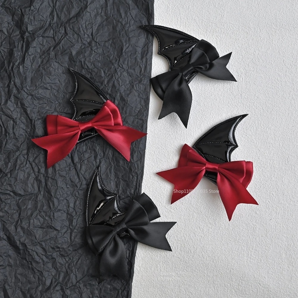 ハロウィン デビルホーン リボン ヘアクリップ 女性用 ヘッ - Cosplay Bat Prop のレビューと価格