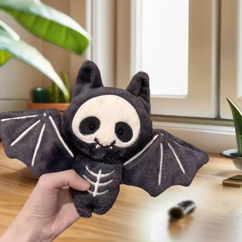 かわいいぬいぐるみスカルバットキーホルダー漫画ぬいぐるみおも - Cosplay Bat Prop のレビューと価格
