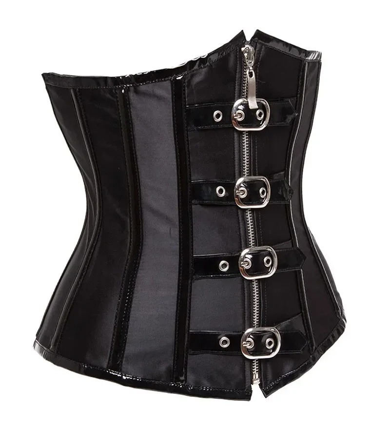 ゴシック スチームパンク アンダーバスト コルセット トップ - Boning Corset Steel のレビューと価格