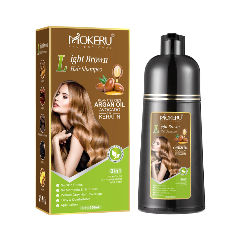 Mokeru アンモニアフリーケラチンヘアカラーシャンプーコ - Hair Spray Color のレビューと価格