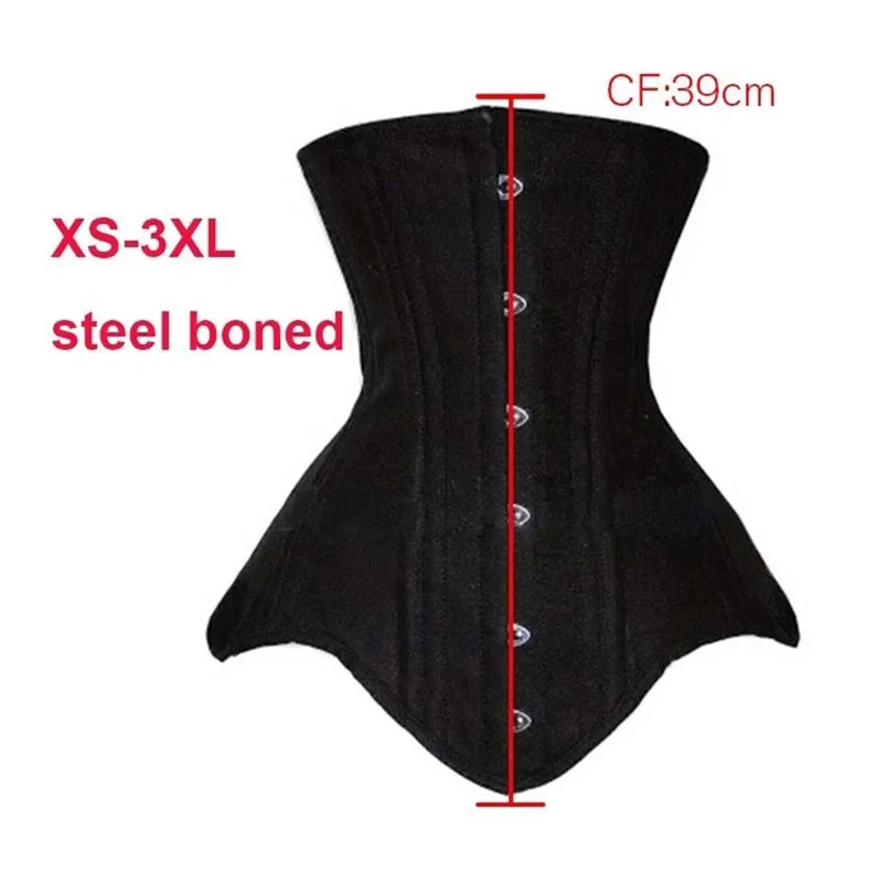 女性用の長いアンダーバストコルセット,骨なしのボディシェイパ - Boning Corset Steel のレビューと価格