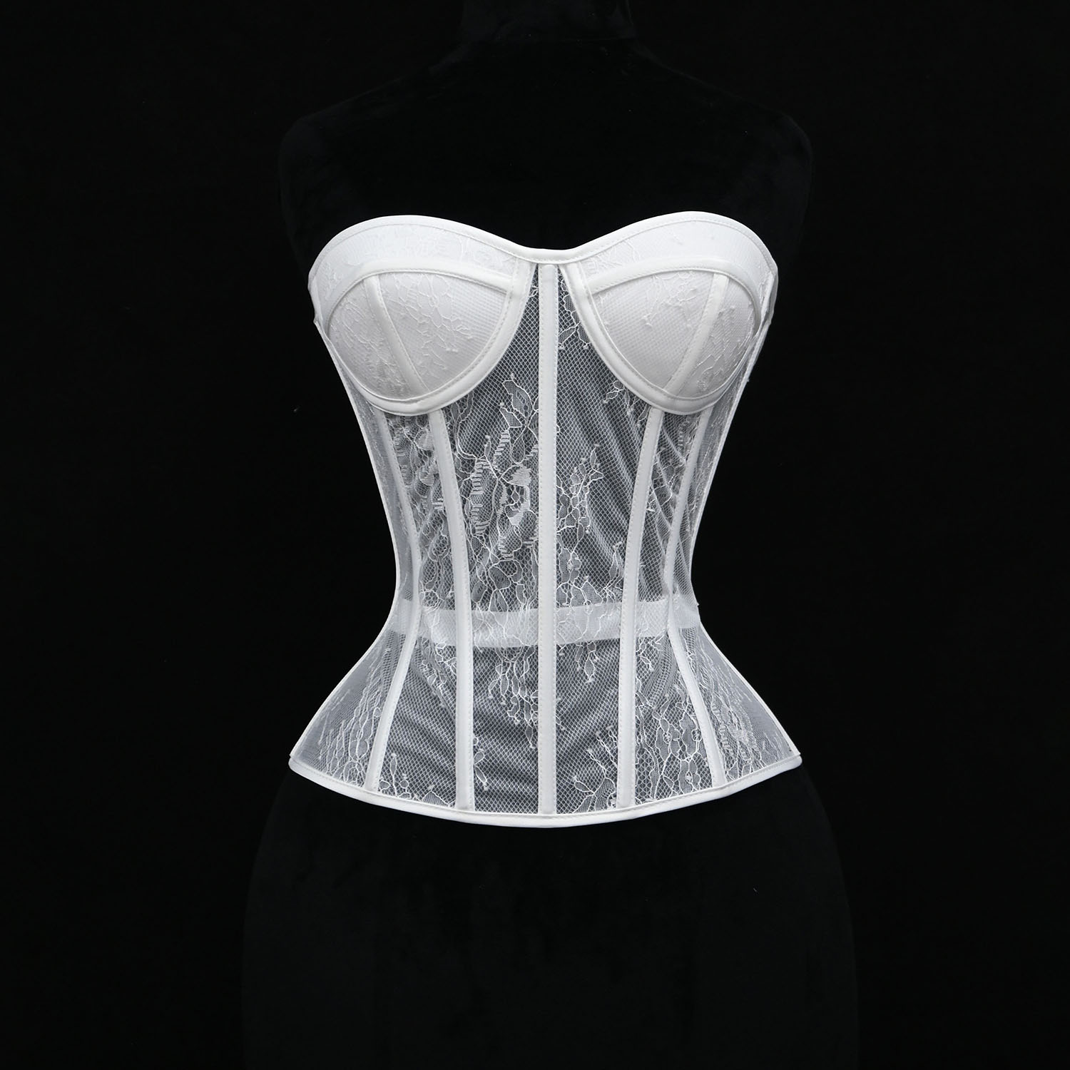 スチールボーンコルセット レディース ホローアウト ストラッ - Boning Corset Steel のレビューと価格