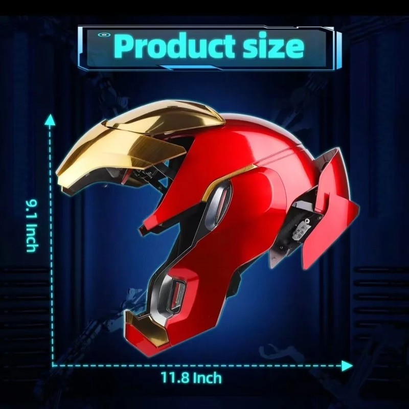 MK50アイアンマン着用可能ヘルメット音声制御デザインコスプ - Cosplay Prop Designer のレビューと価格