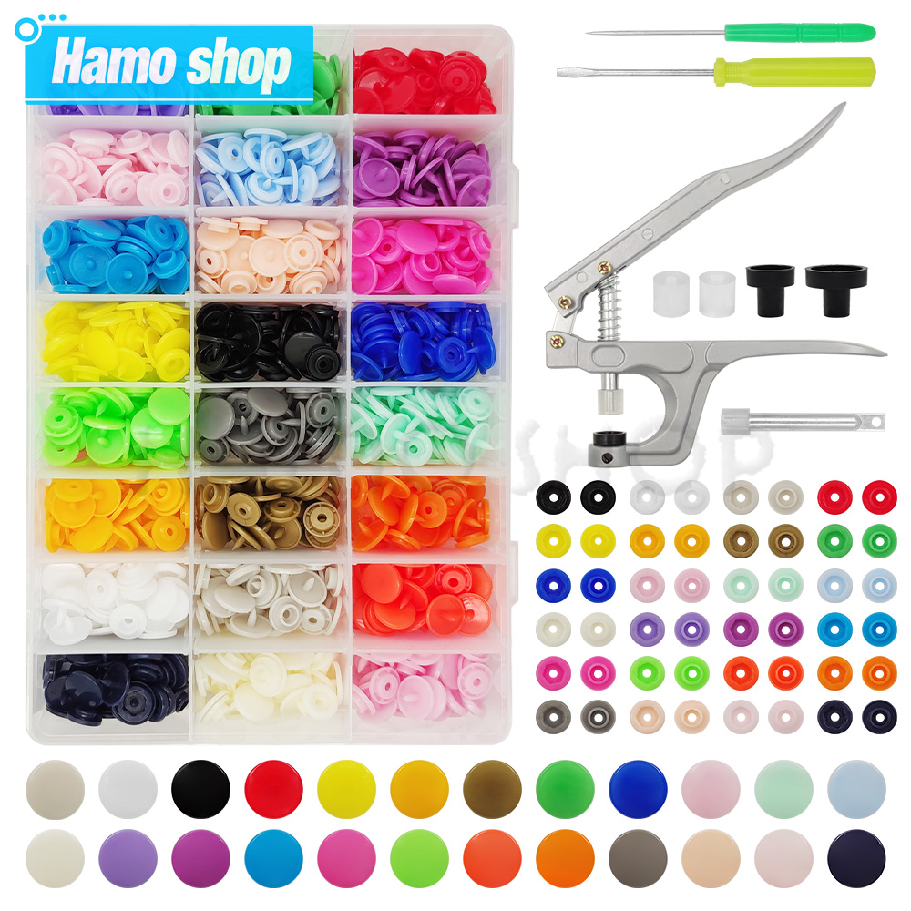 プラスチックスナップファスナープライヤーキット T5 樹脂ボ - Snap Fastener Set のレビューと価格
