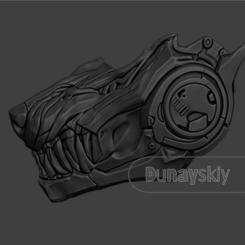 ラブアンドディープスペース ヴァルコ ウルフマスク コスプレ - Cosplay Prop 3D Print のレビューと価格