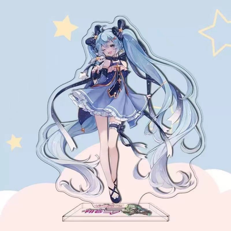 初音ミク アニメキャラクター アクリルスタンド バーチャルシ - Anime Cosplay Prop のレビューと価格