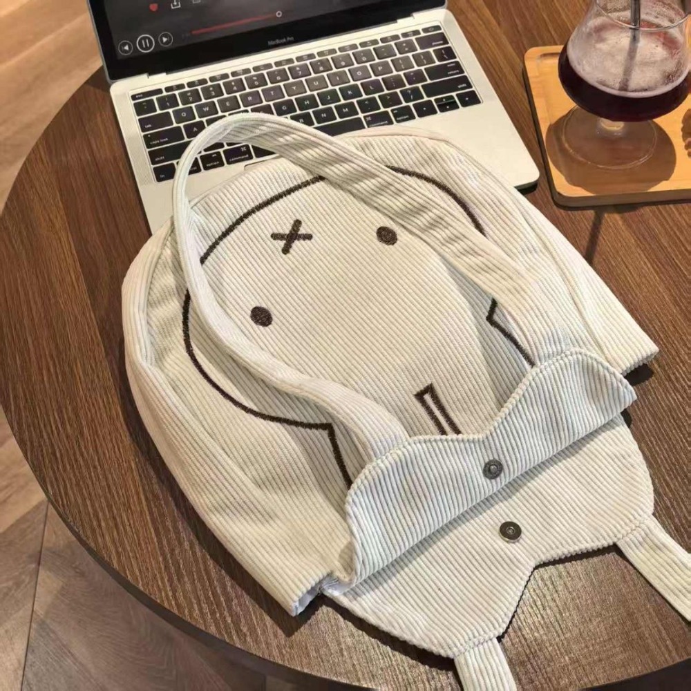 かわいいミッフィーかわいいキャンバスバッグショルダーバッグ大 - Cosplay Props のレビューと価格