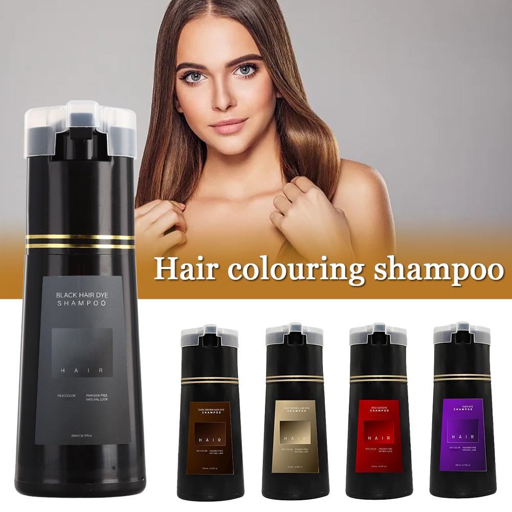 200ml 10分速染めヘアカラーシャンプー ナチュラルグレ - Hair Spray Color のレビューと価格