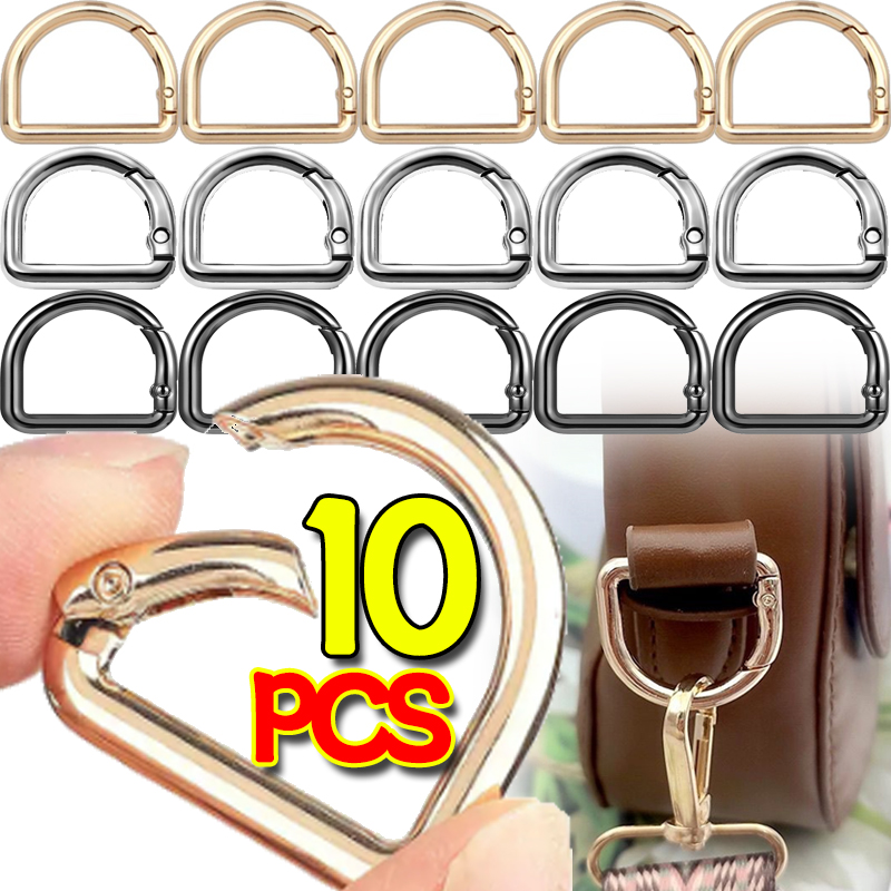 D型スプリングリング開閉式レザーバッグハンドバッグストラップ - D Ring Strap のレビューと価格