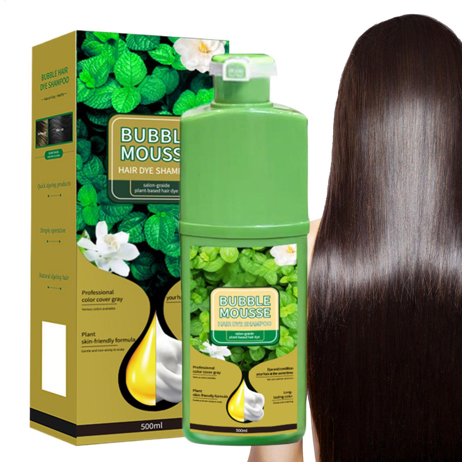 長持ちする植物性フォームカラーダイムースバブルヘアダイシャン - Hair Spray Color のレビューと価格