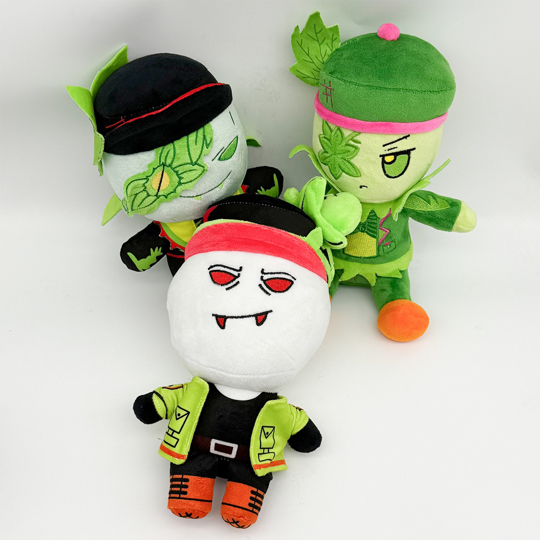 面白いゲーム緑大根ぬいぐるみグリーファーぬいぐるみ装飾用ぬい - Prop Para Cosplay のレビューと価格