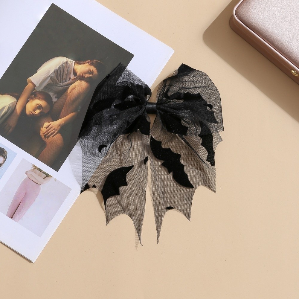 クリエイティブスタースパイダーウェブヘアクリップスプリングク - Cosplay Bat Prop のレビューと価格