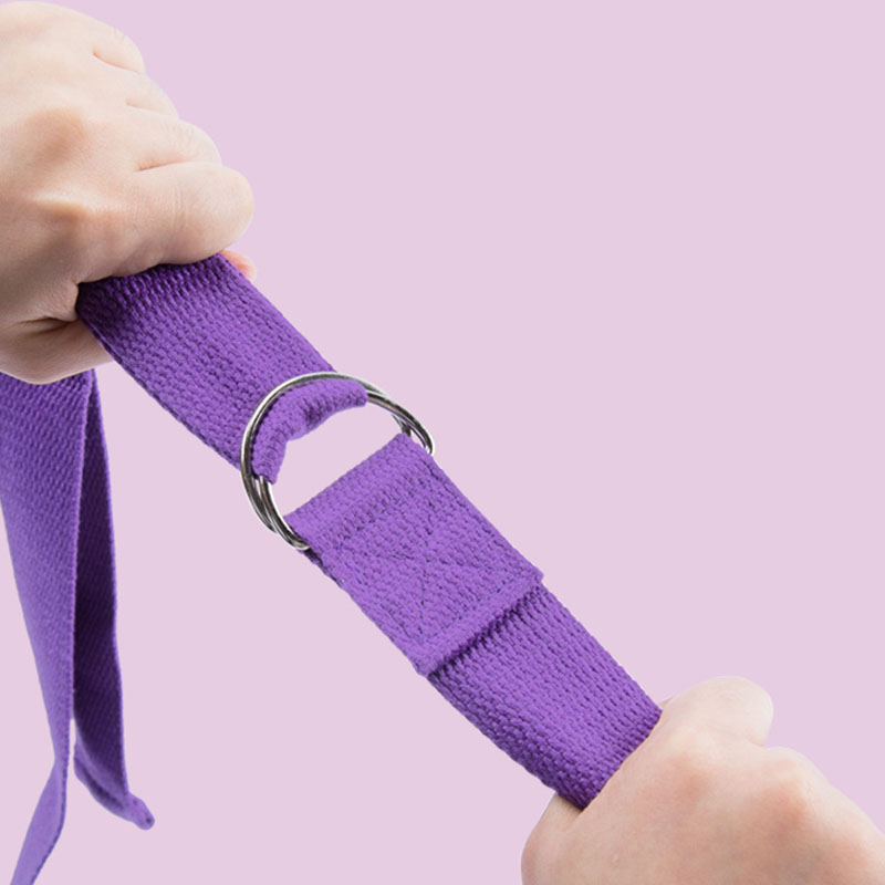 183*3.8 センチメートルヨガストラップ綿エクササイズヨ - D Ring Strap のレビューと価格