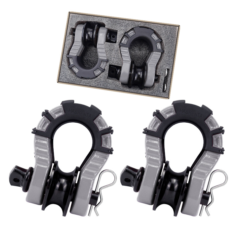 2 個のシャックル プーリー アップグレード 3/4 インチ - D Ring Strap のレビューと価格