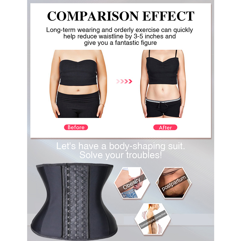 女性用9スチールウエストトレーナー,スリミングベルト,ウエス - Boning Corset Steel のレビューと価格