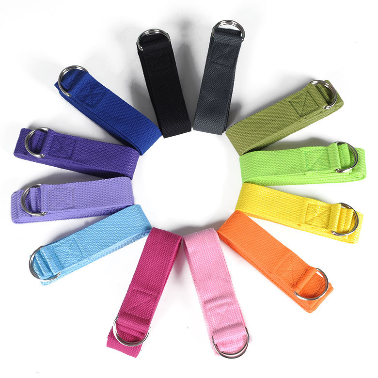 1本入り 1.8M コットンヨガストラップ Dリングバックル - D Ring Strap のレビューと価格
