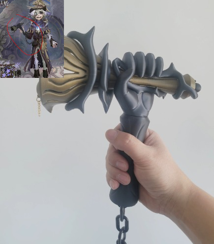 Identity V 消防探偵コスプレアニメ 3D プリント - Cosplay Prop 3D Print のレビューと価格