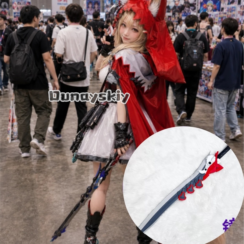 KS*18Arknights エンドフィールド ルージュ 赤 - Detachable Cosplay Prop のレビューと価格
